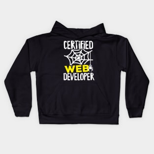 Certified Web Developer Kids Hoodie